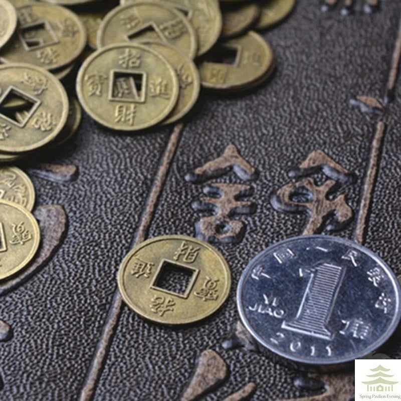 1000 Pcs I Ching Coins – Ancient Chinese Feng Shui Craft Coins for Wealth, Health & Lucky Charm
