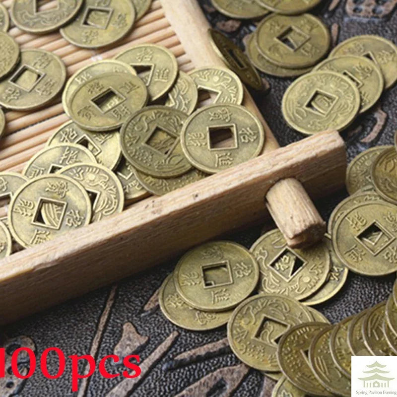 1000 Pcs I Ching Coins – Ancient Chinese Feng Shui Craft Coins for Wealth, Health & Lucky Charm