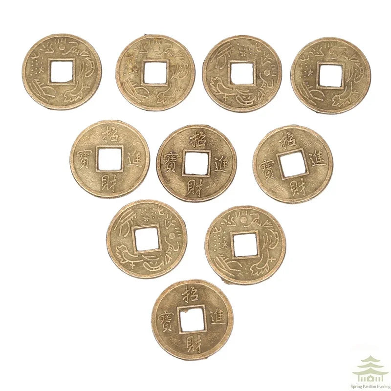 1000 Pcs I Ching Coins – Ancient Chinese Feng Shui Craft Coins for Wealth, Health & Lucky Charm