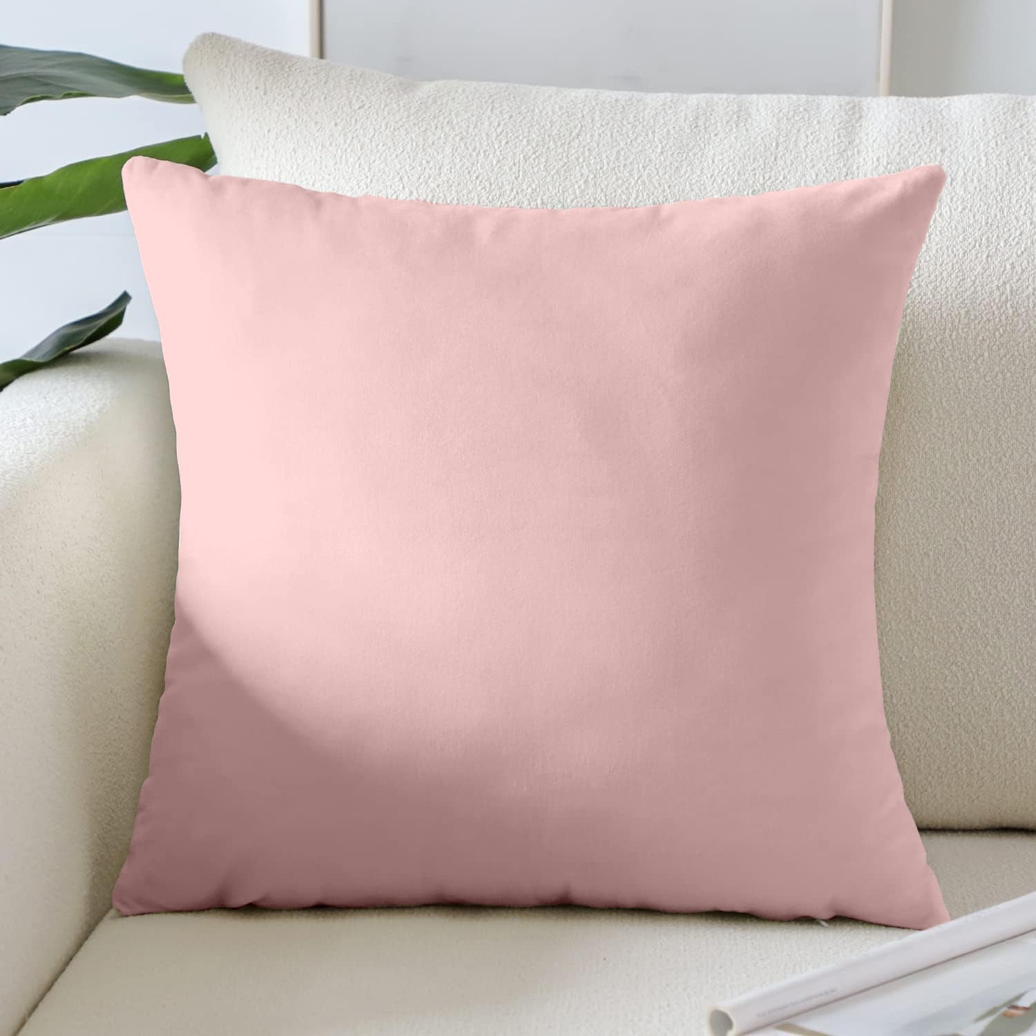 Golden Velvet Decorative Throw Pillow Covers,18x18 Pillow Covers for Couch Sofa Bed 4 Pack Soft Cushion Covers,